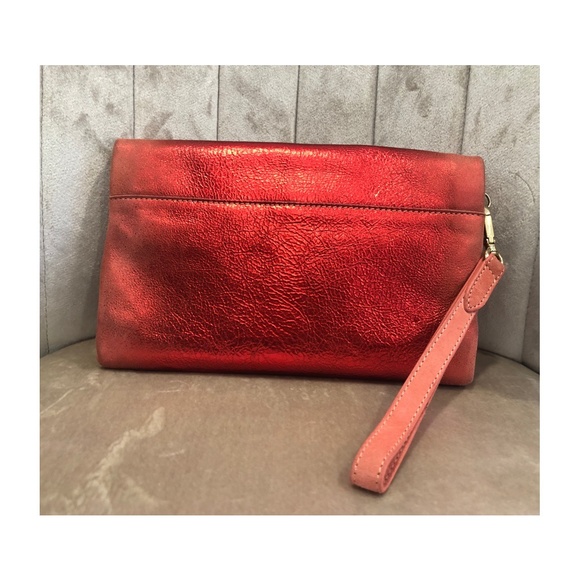 Patrizia Pepe Leather Clutch Bag - Picture 12 of 12
